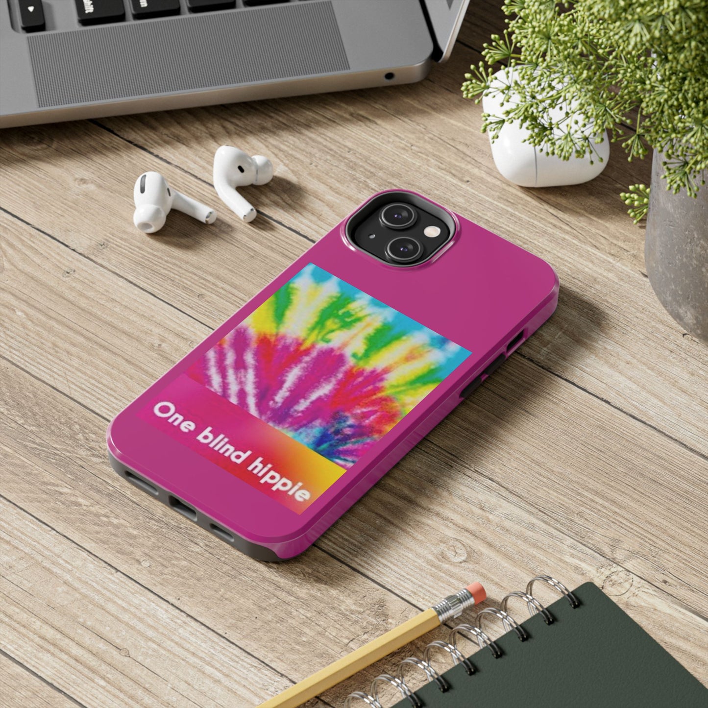 1 Vibrant Tie-Dye Tough Phone Cases | Unique Art for Hippie Spirit, Durable Protection, Gift for Friends, Colorful Accessories, Summer Vibes