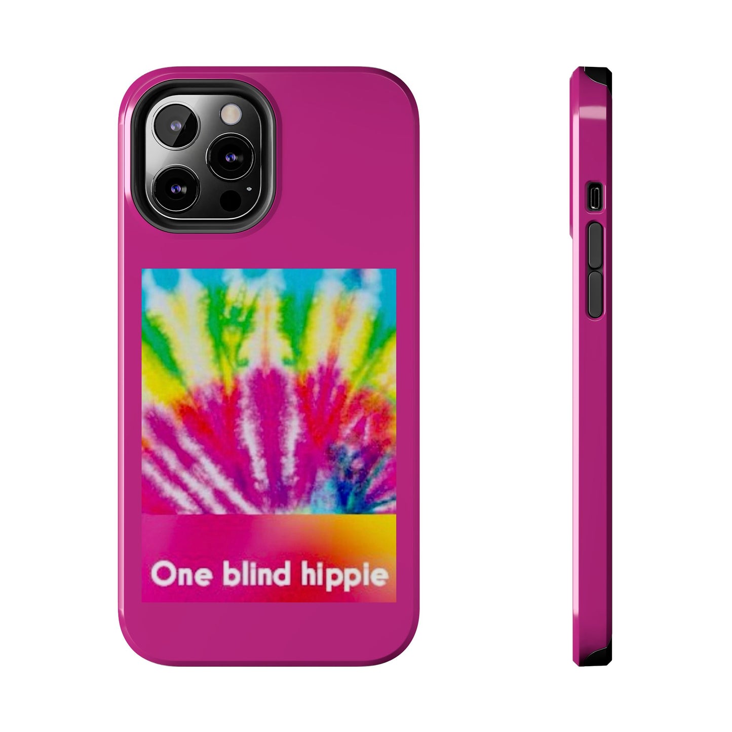 1 Vibrant Tie-Dye Tough Phone Cases | Unique Art for Hippie Spirit, Durable Protection, Gift for Friends, Colorful Accessories, Summer Vibes