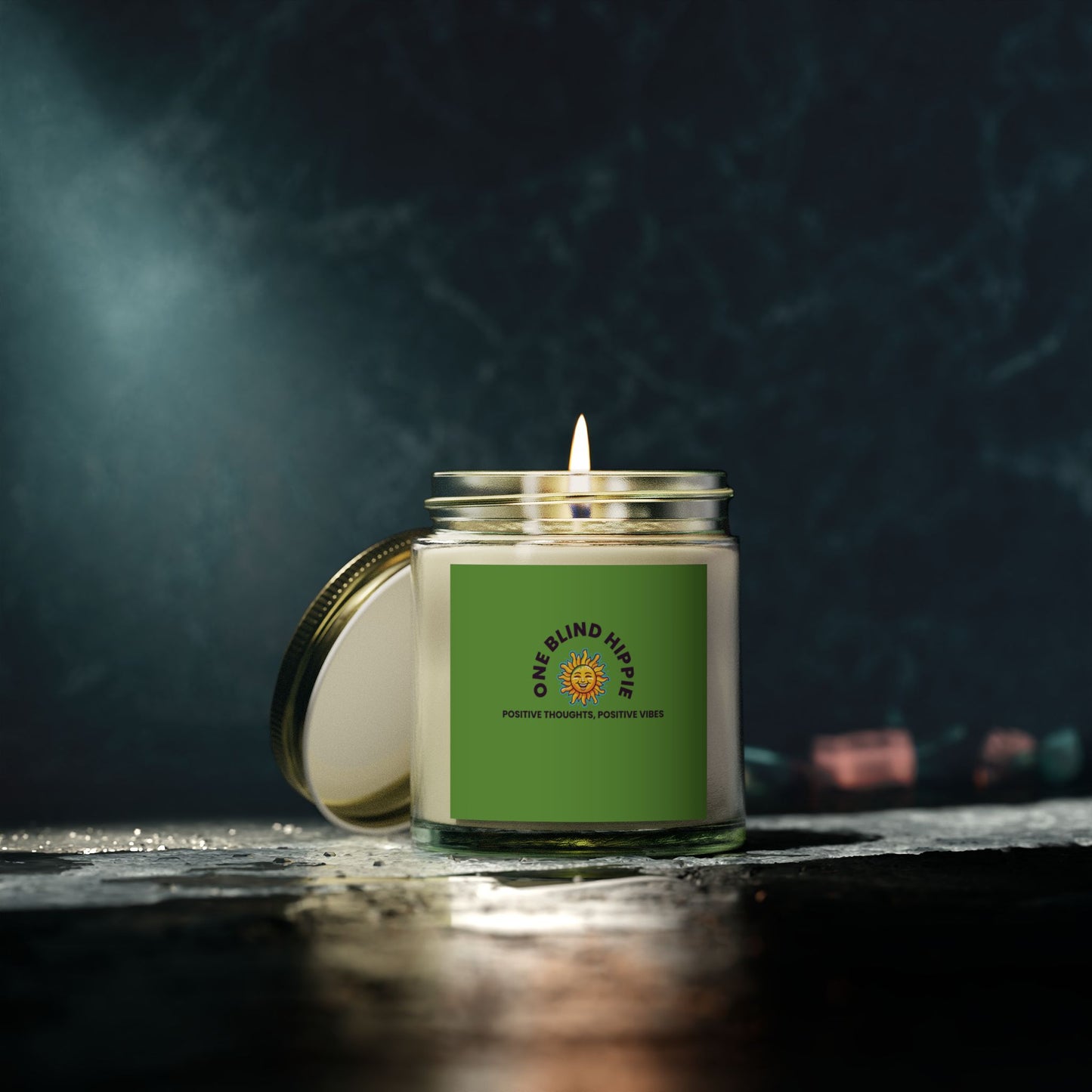 Scented Candles, Coconut Apricot Wax - Tranquil Aromas for Home Decor, Gift Ideas, Relaxation, Yoga, Eco-friendly