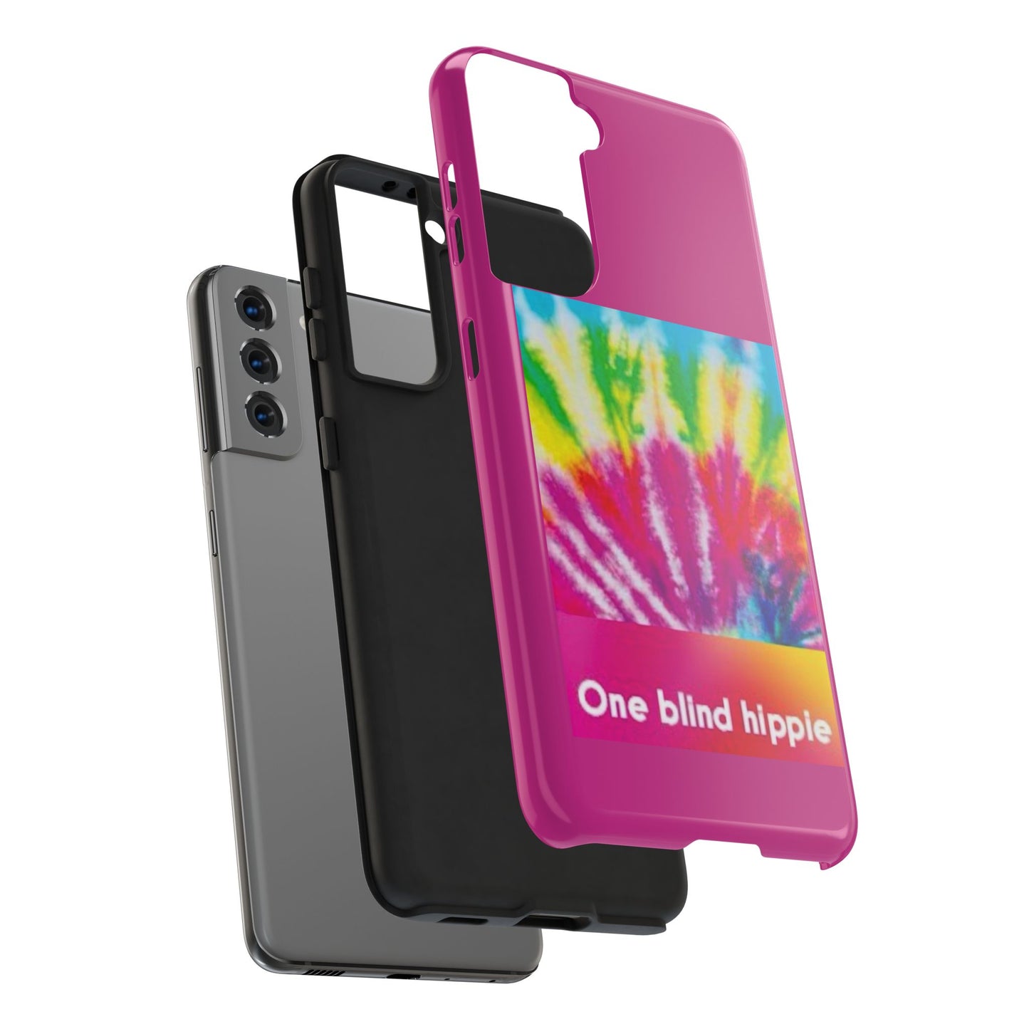 1 Vibrant Tie-Dye Tough Phone Cases | Unique Art for Hippie Spirit, Durable Protection, Gift for Friends, Colorful Accessories, Summer Vibes
