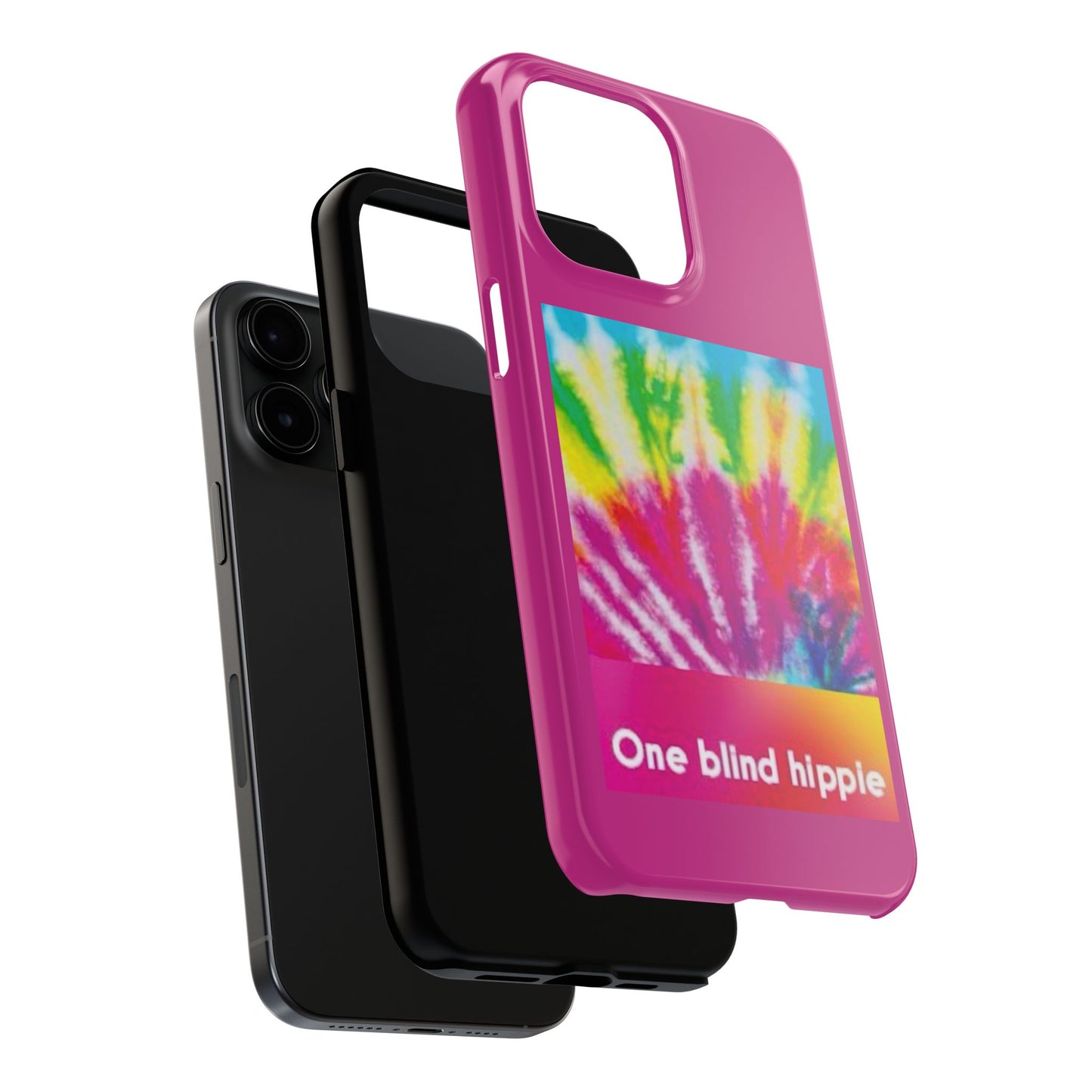 1 Vibrant Tie-Dye Tough Phone Cases | Unique Art for Hippie Spirit, Durable Protection, Gift for Friends, Colorful Accessories, Summer Vibes