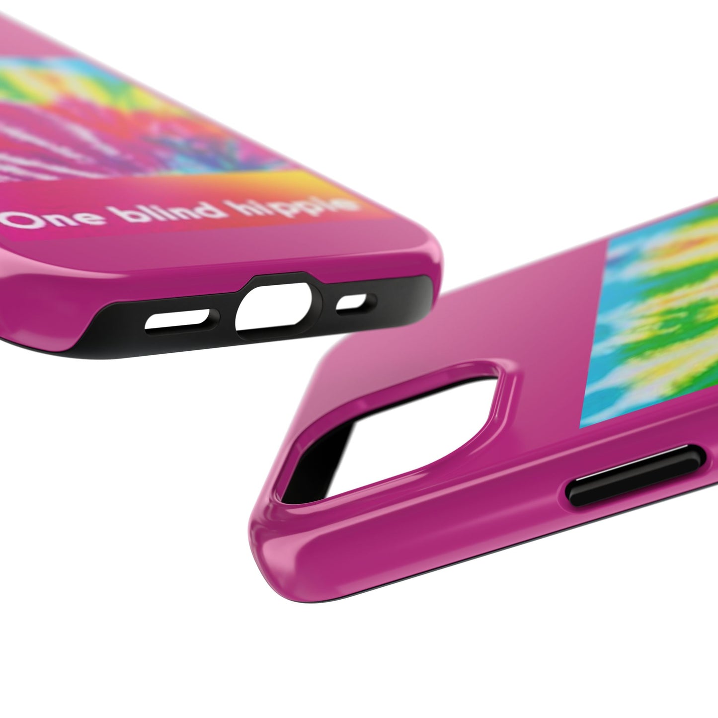 1 Vibrant Tie-Dye Tough Phone Cases | Unique Art for Hippie Spirit, Durable Protection, Gift for Friends, Colorful Accessories, Summer Vibes