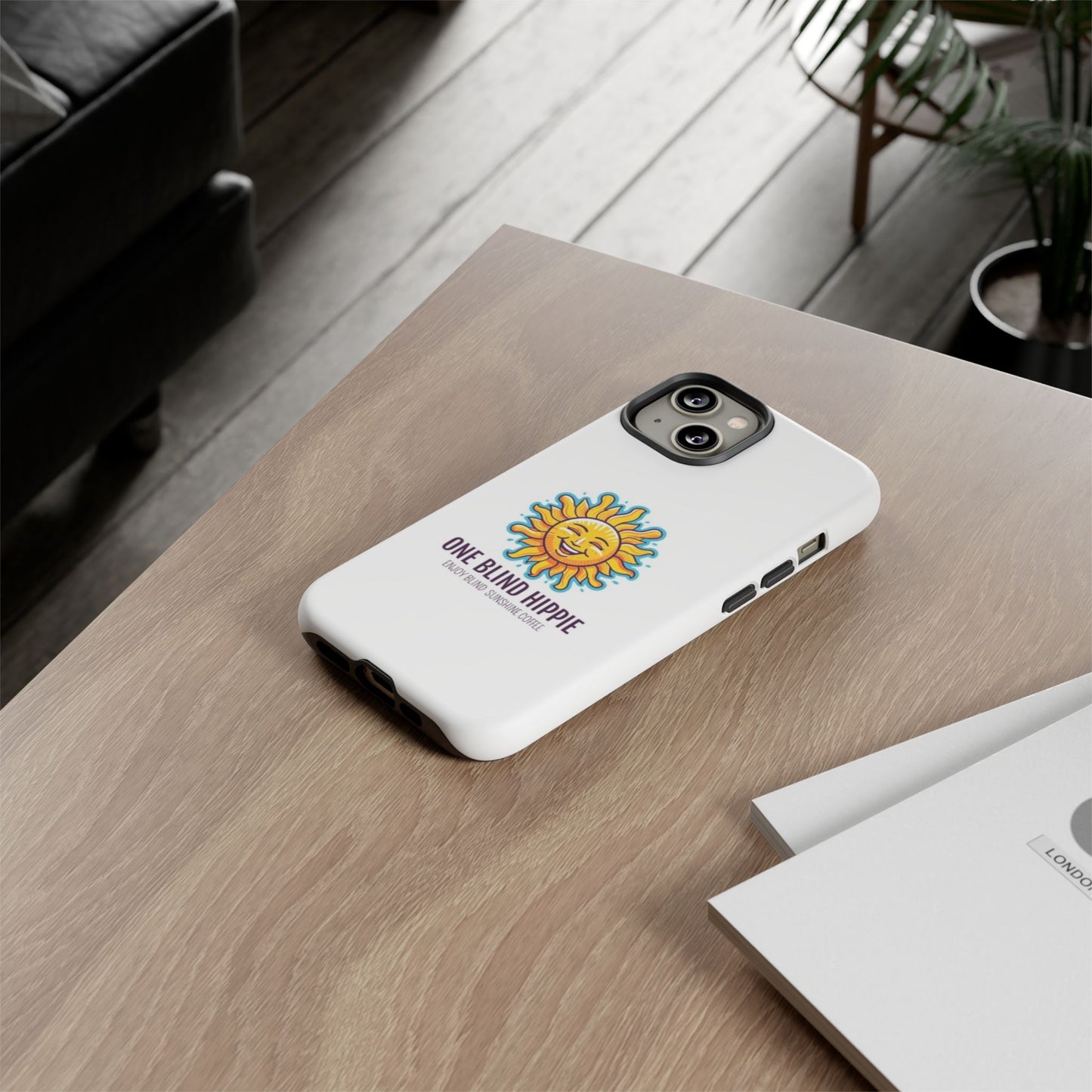 1 Phone Cases - Positive Vibes & Sunshine Hippie Blend Design