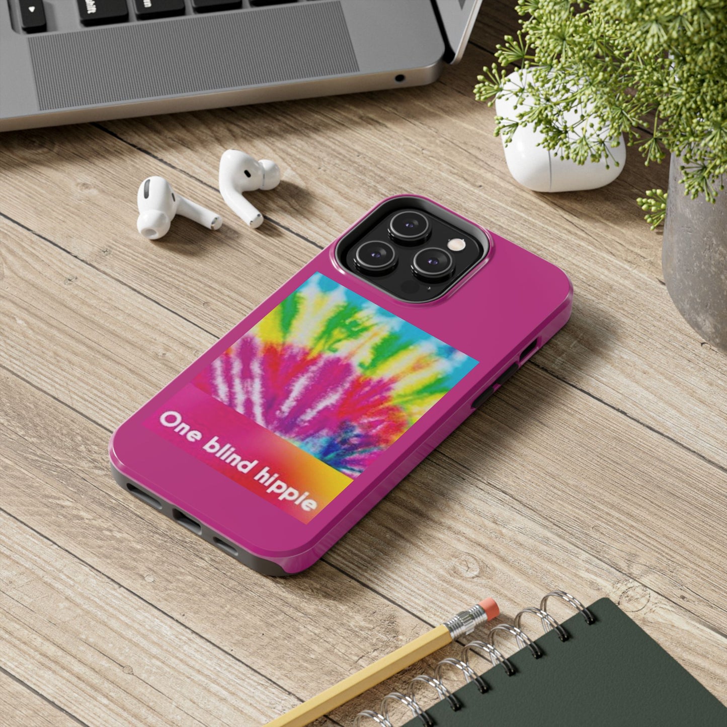 1 Vibrant Tie-Dye Tough Phone Cases | Unique Art for Hippie Spirit, Durable Protection, Gift for Friends, Colorful Accessories, Summer Vibes