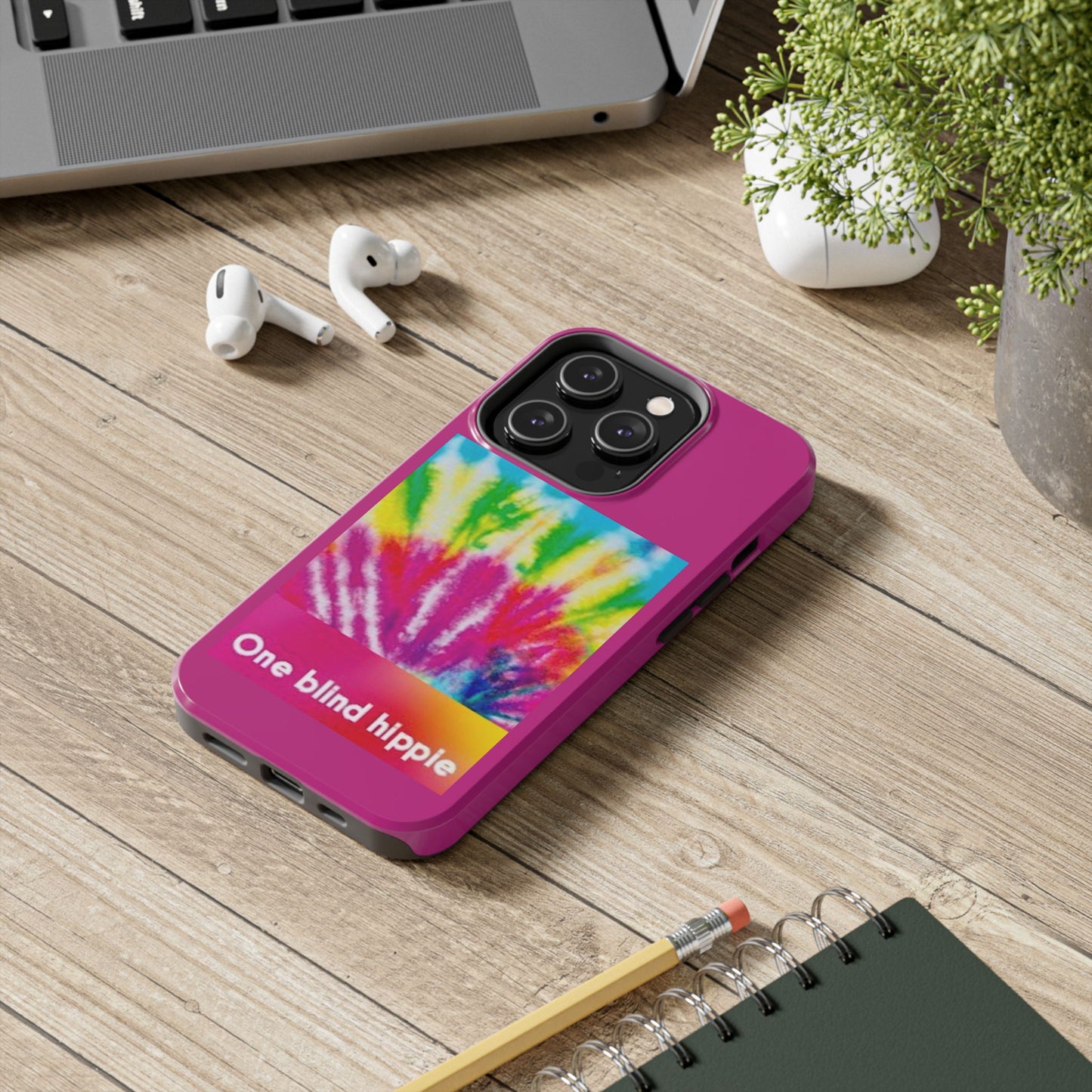 1 Vibrant Tie-Dye Tough Phone Cases | Unique Art for Hippie Spirit, Durable Protection, Gift for Friends, Colorful Accessories, Summer Vibes
