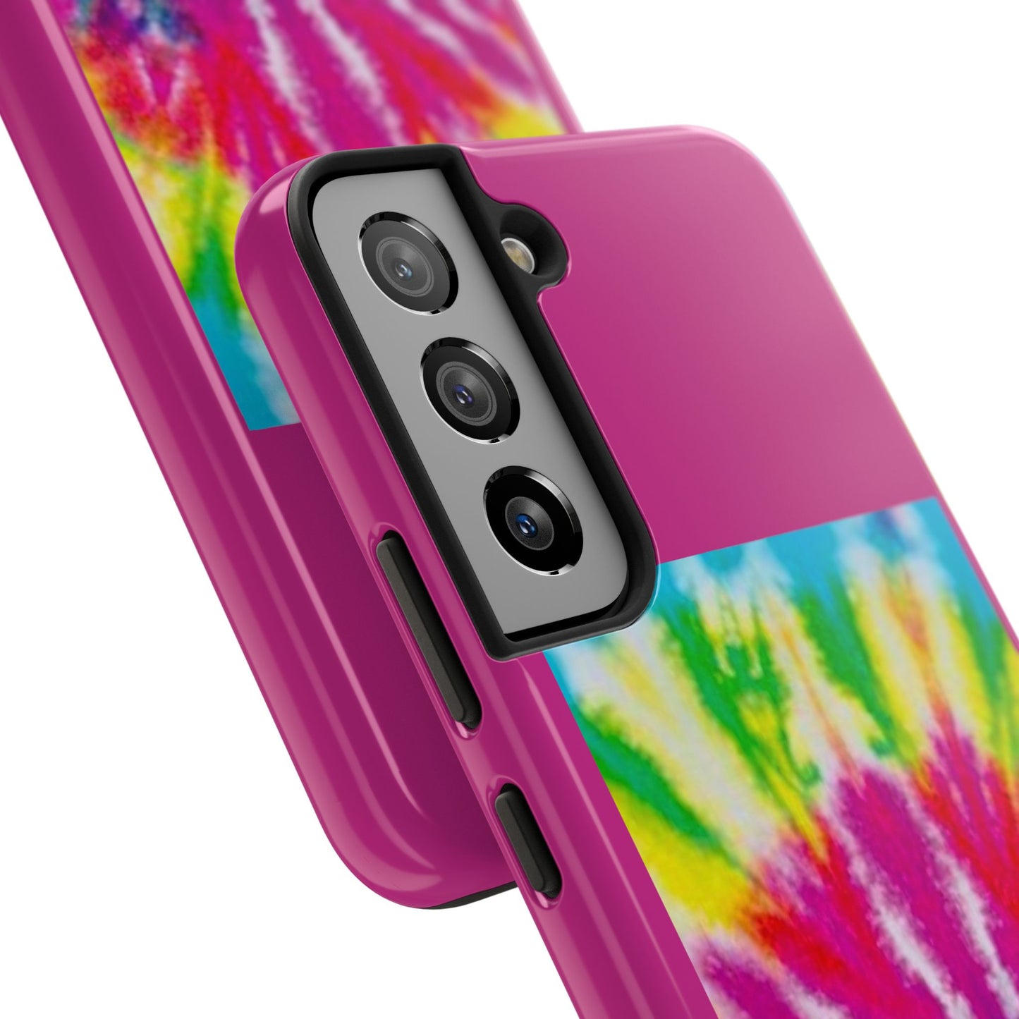 1 Vibrant Tie-Dye Tough Phone Cases | Unique Art for Hippie Spirit, Durable Protection, Gift for Friends, Colorful Accessories, Summer Vibes