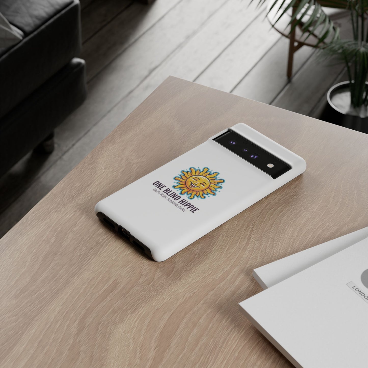 1 Phone Cases - Positive Vibes & Sunshine Hippie Blend Design