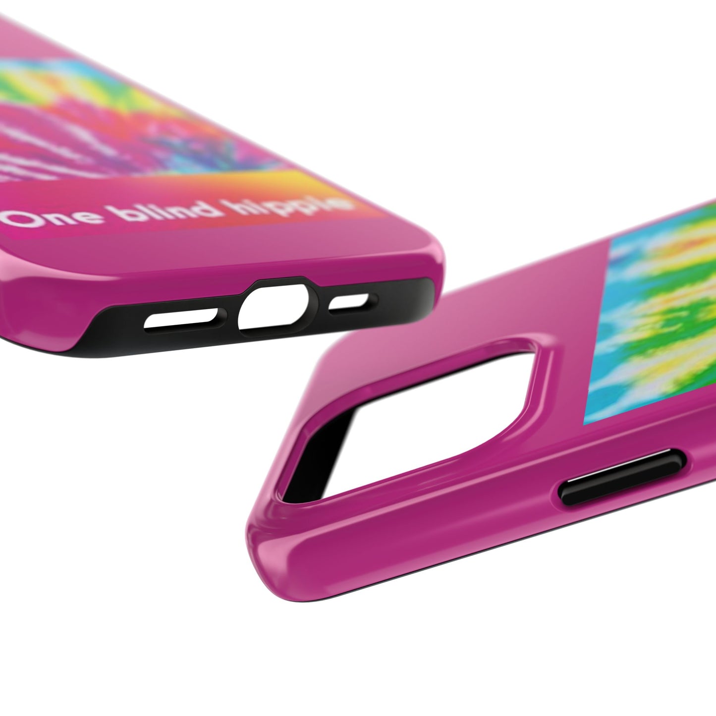 1 Vibrant Tie-Dye Tough Phone Cases | Unique Art for Hippie Spirit, Durable Protection, Gift for Friends, Colorful Accessories, Summer Vibes