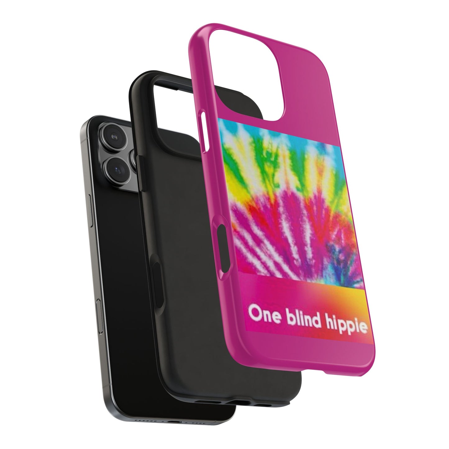 1 Vibrant Tie-Dye Tough Phone Cases | Unique Art for Hippie Spirit, Durable Protection, Gift for Friends, Colorful Accessories, Summer Vibes