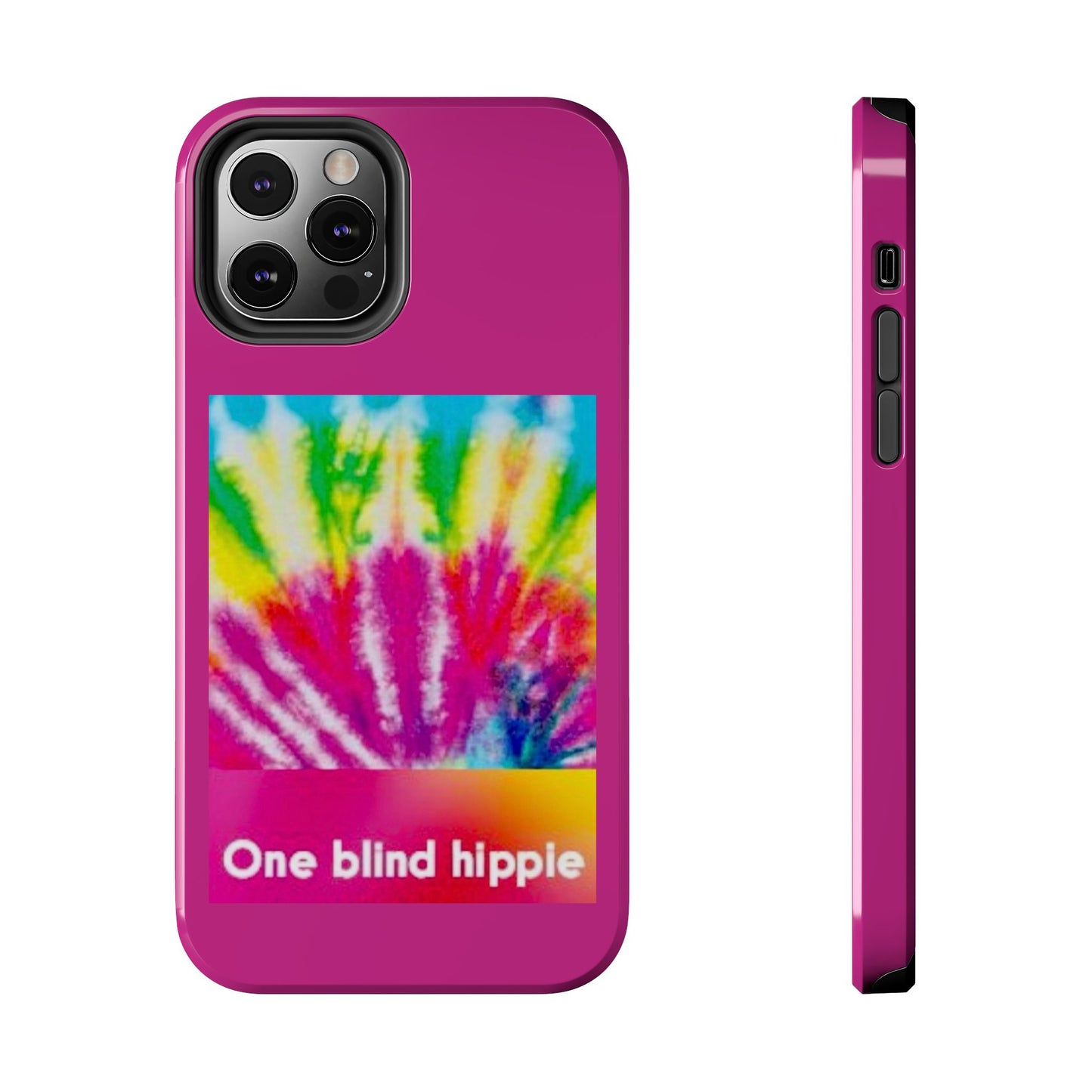 1 Vibrant Tie-Dye Tough Phone Cases | Unique Art for Hippie Spirit, Durable Protection, Gift for Friends, Colorful Accessories, Summer Vibes