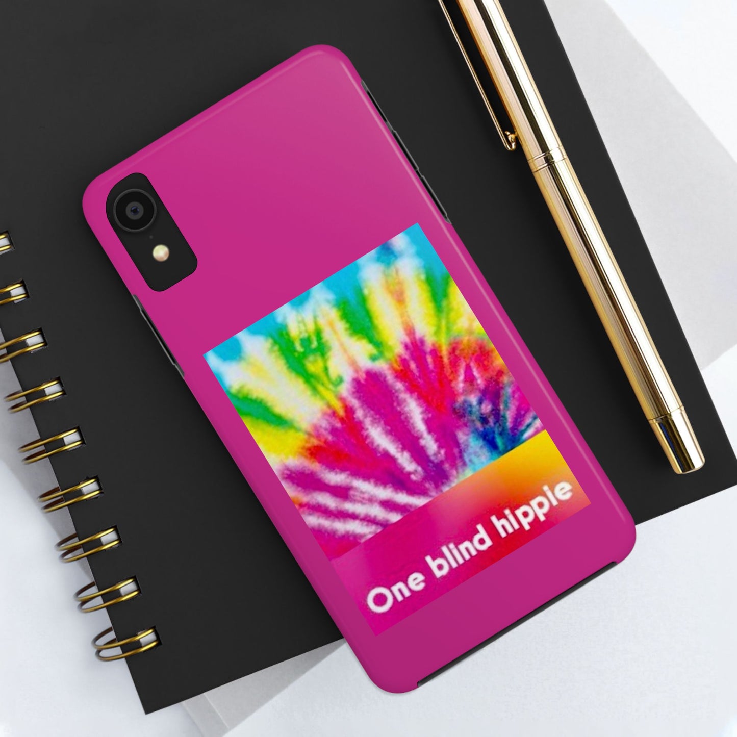 1 Vibrant Tie-Dye Tough Phone Cases | Unique Art for Hippie Spirit, Durable Protection, Gift for Friends, Colorful Accessories, Summer Vibes