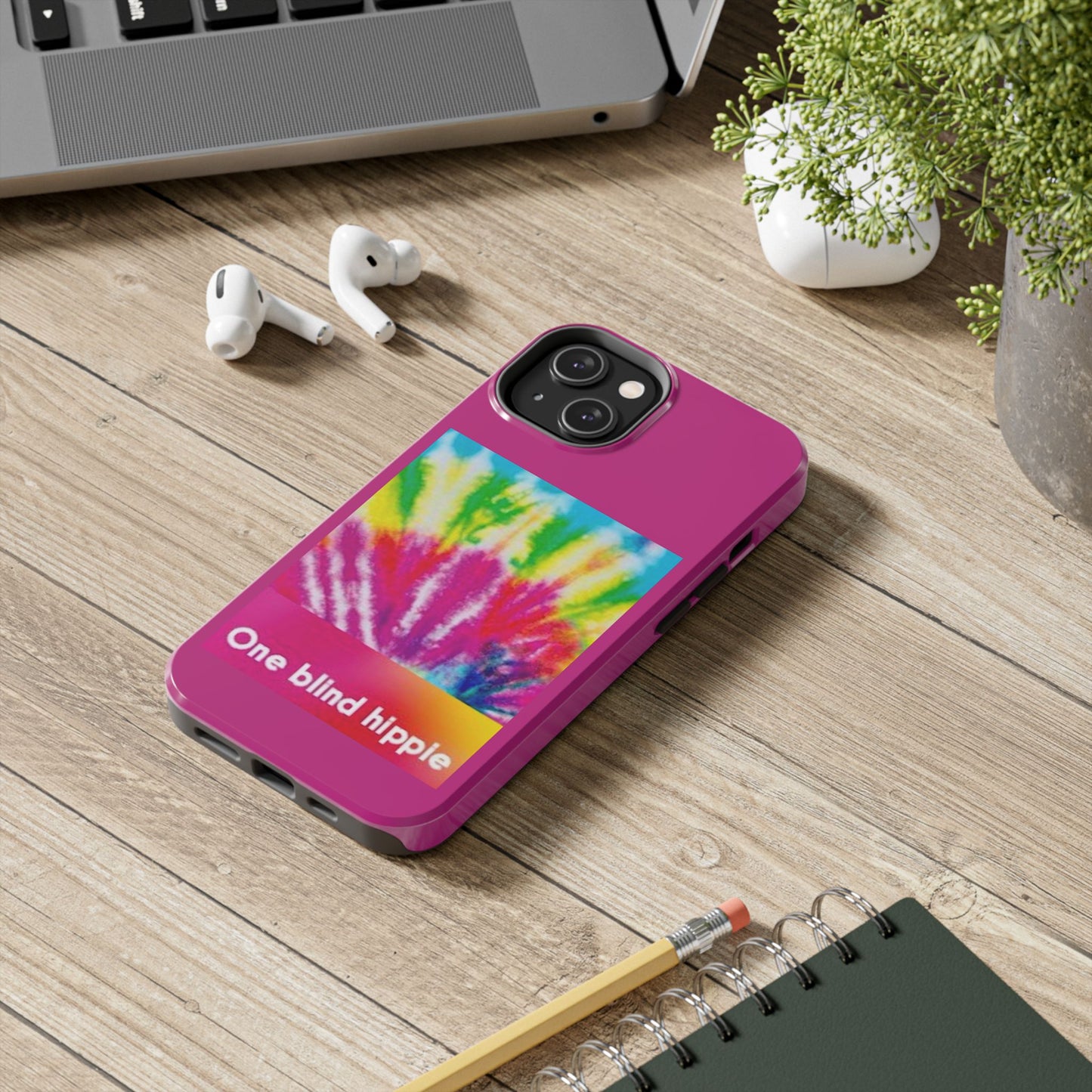 1 Vibrant Tie-Dye Tough Phone Cases | Unique Art for Hippie Spirit, Durable Protection, Gift for Friends, Colorful Accessories, Summer Vibes
