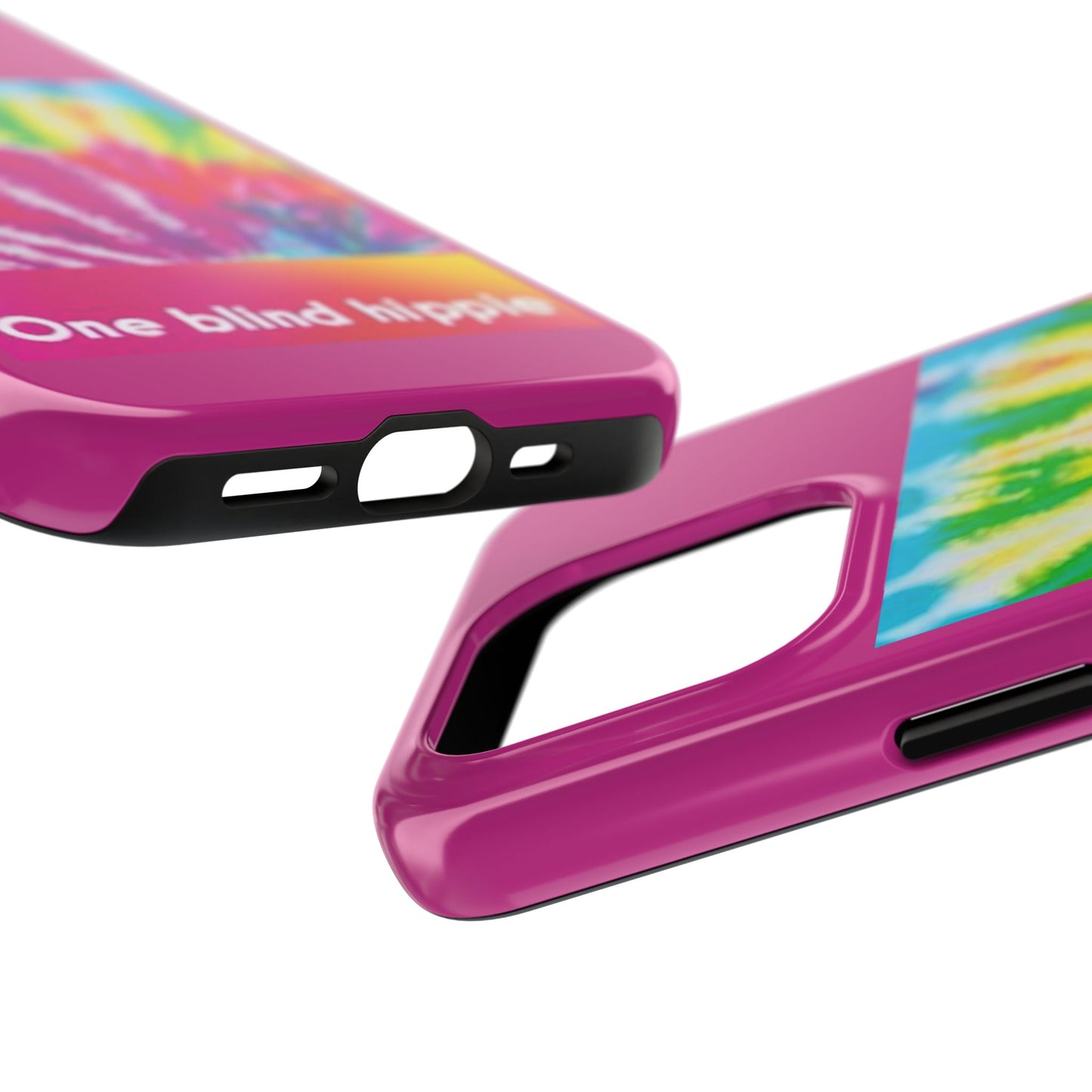 1 Vibrant Tie-Dye Tough Phone Cases | Unique Art for Hippie Spirit, Durable Protection, Gift for Friends, Colorful Accessories, Summer Vibes
