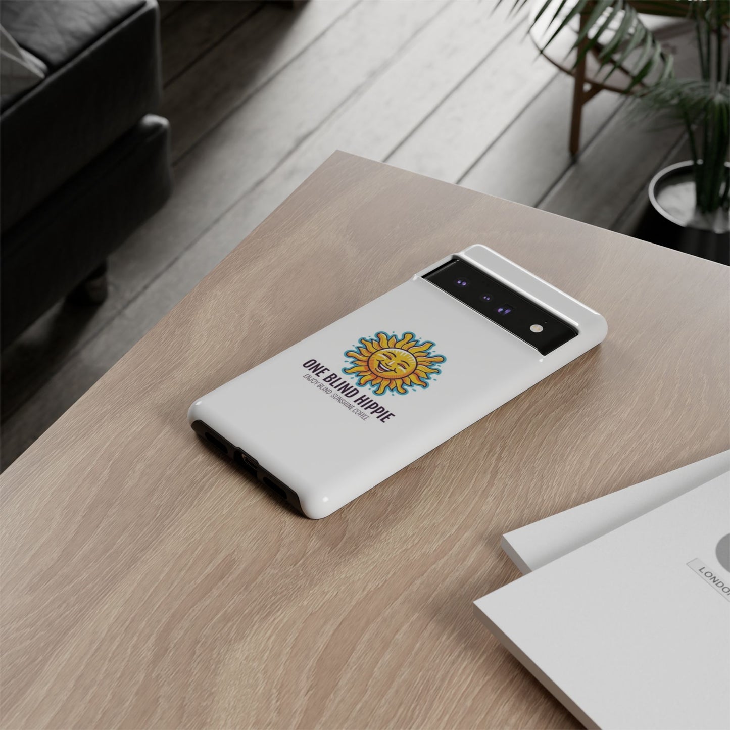 1 Phone Cases - Positive Vibes & Sunshine Hippie Blend Design