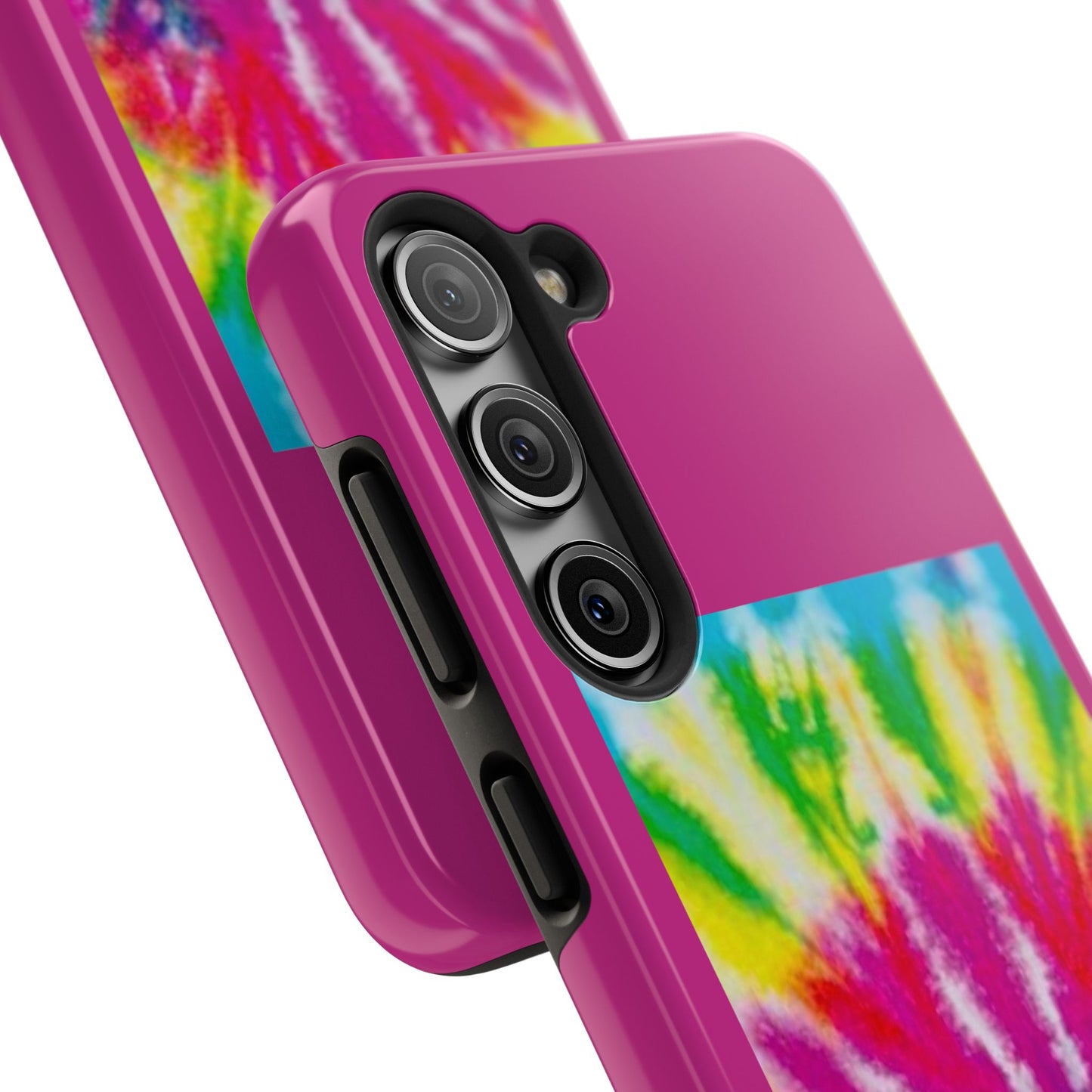 1 Vibrant Tie-Dye Tough Phone Cases | Unique Art for Hippie Spirit, Durable Protection, Gift for Friends, Colorful Accessories, Summer Vibes