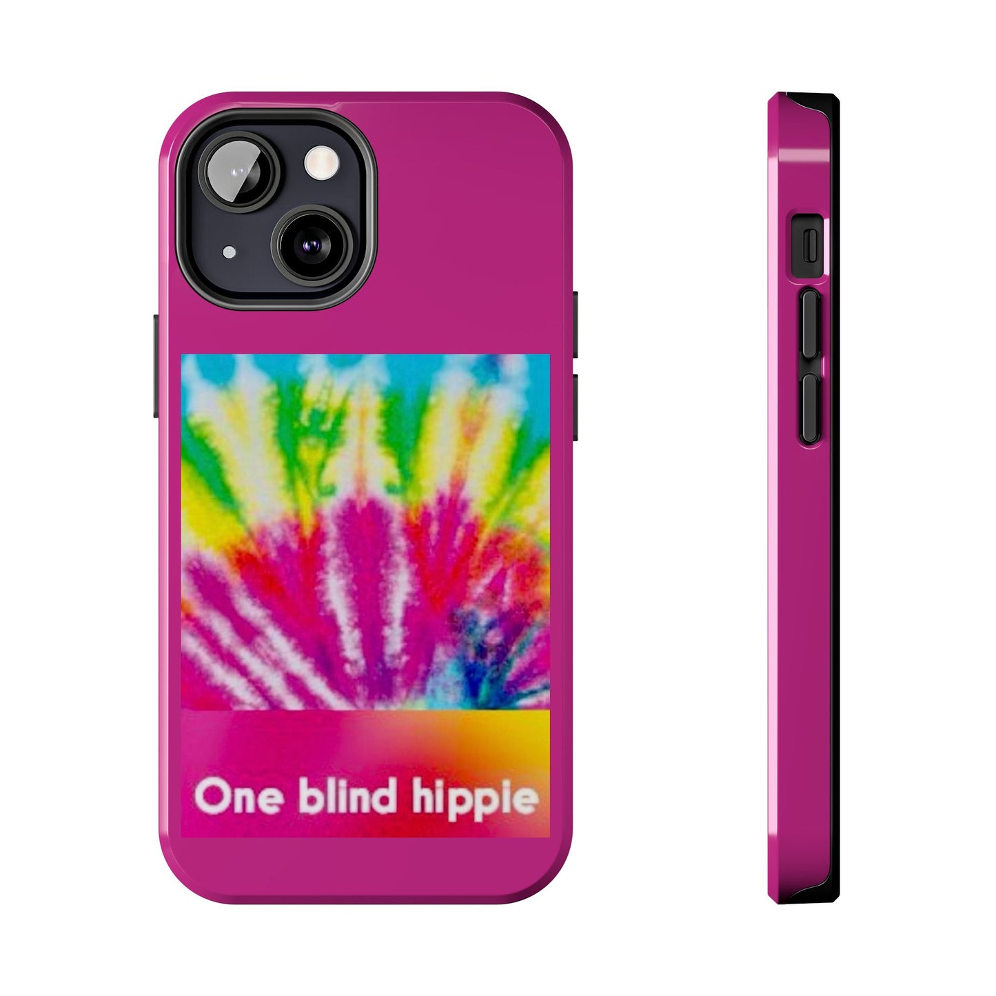 1 Vibrant Tie-Dye Tough Phone Cases | Unique Art for Hippie Spirit, Durable Protection, Gift for Friends, Colorful Accessories, Summer Vibes