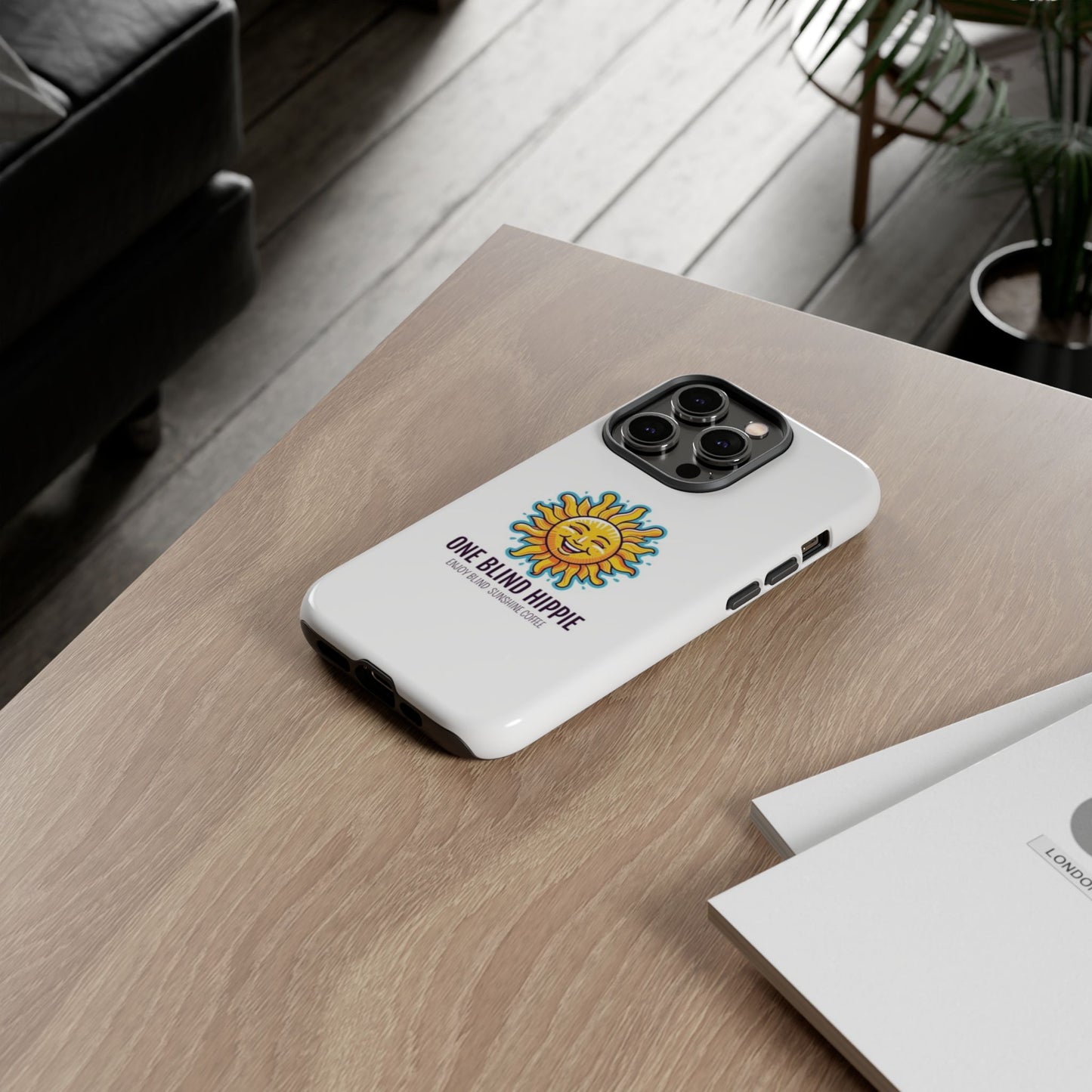 1 Phone Cases - Positive Vibes & Sunshine Hippie Blend Design