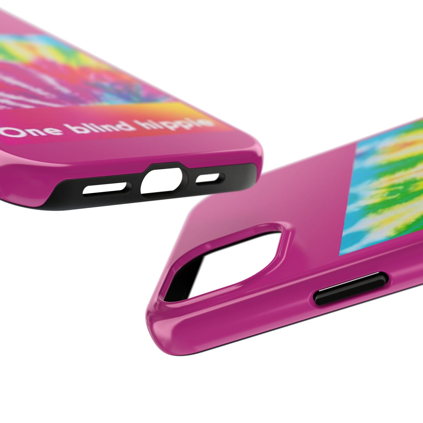 1 Vibrant Tie-Dye Tough Phone Cases | Unique Art for Hippie Spirit, Durable Protection, Gift for Friends, Colorful Accessories, Summer Vibes