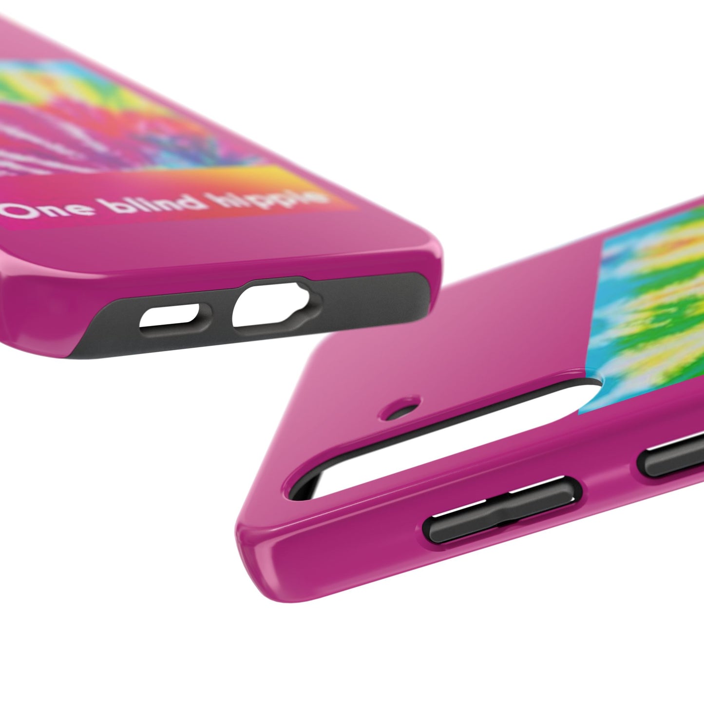 1 Vibrant Tie-Dye Tough Phone Cases | Unique Art for Hippie Spirit, Durable Protection, Gift for Friends, Colorful Accessories, Summer Vibes