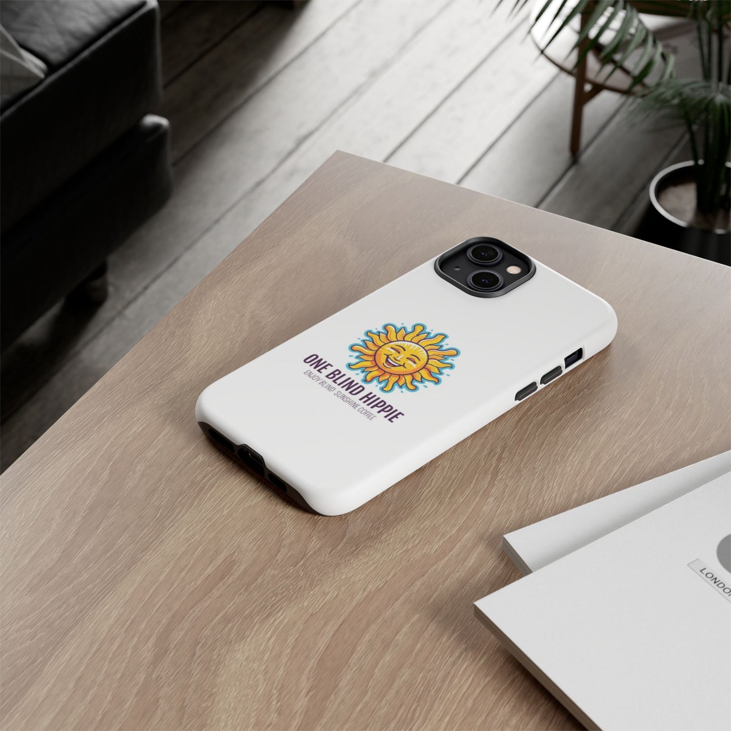 1 Phone Cases - Positive Vibes & Sunshine Hippie Blend Design