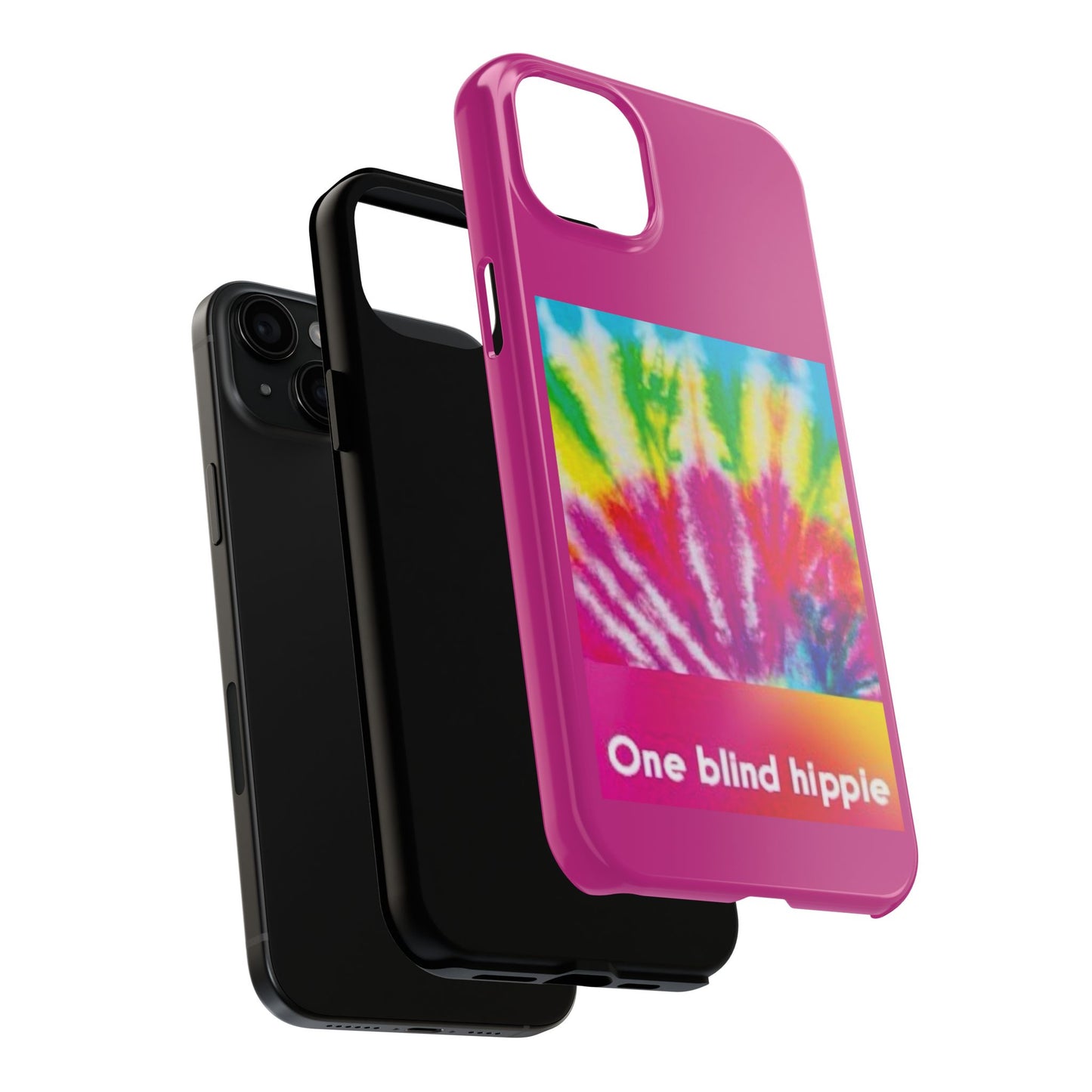1 Vibrant Tie-Dye Tough Phone Cases | Unique Art for Hippie Spirit, Durable Protection, Gift for Friends, Colorful Accessories, Summer Vibes