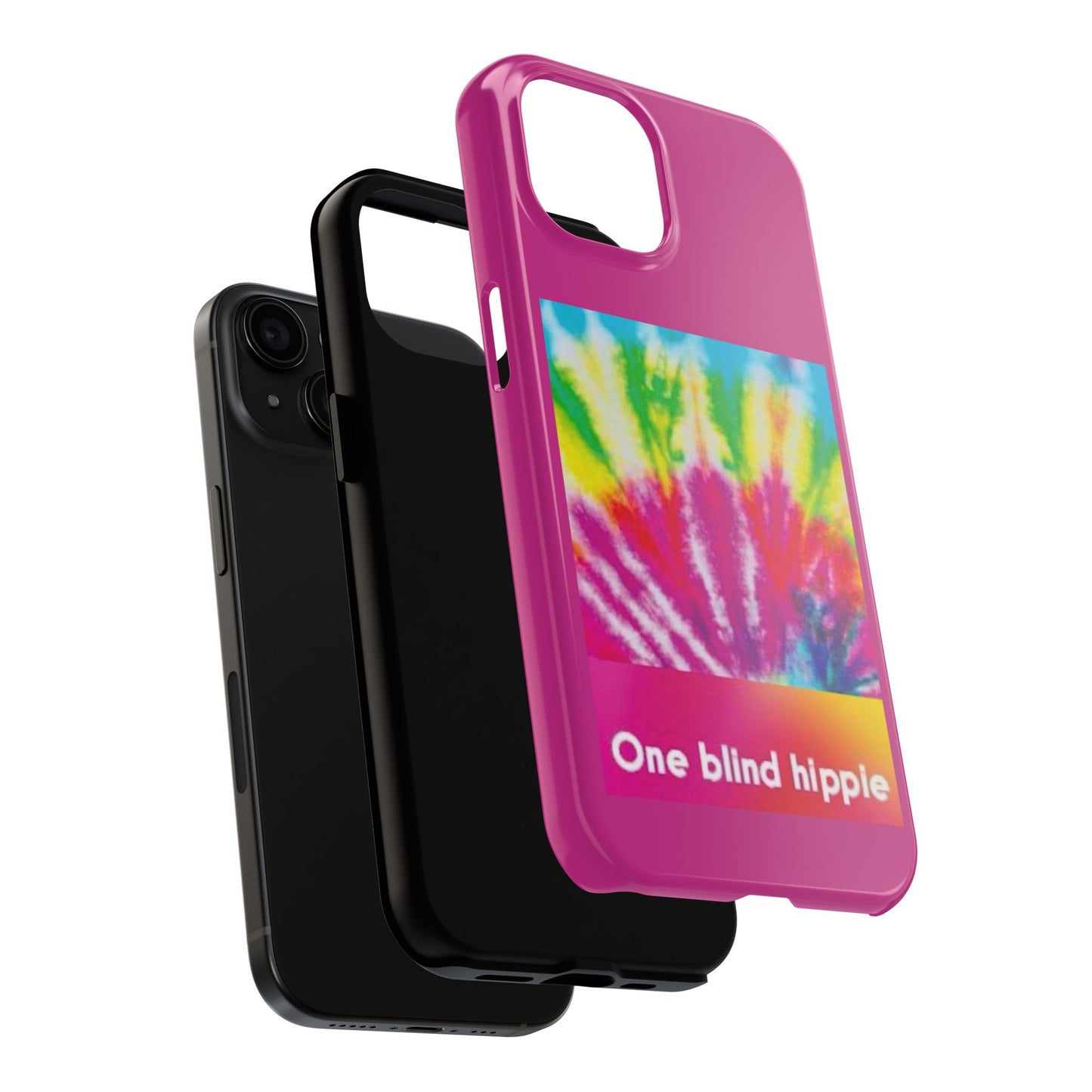 1 Vibrant Tie-Dye Tough Phone Cases | Unique Art for Hippie Spirit, Durable Protection, Gift for Friends, Colorful Accessories, Summer Vibes