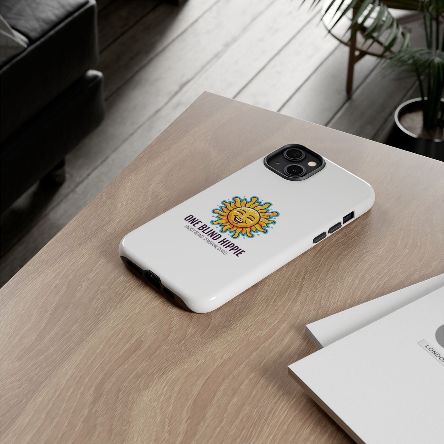 1 Phone Cases - Positive Vibes & Sunshine Hippie Blend Design