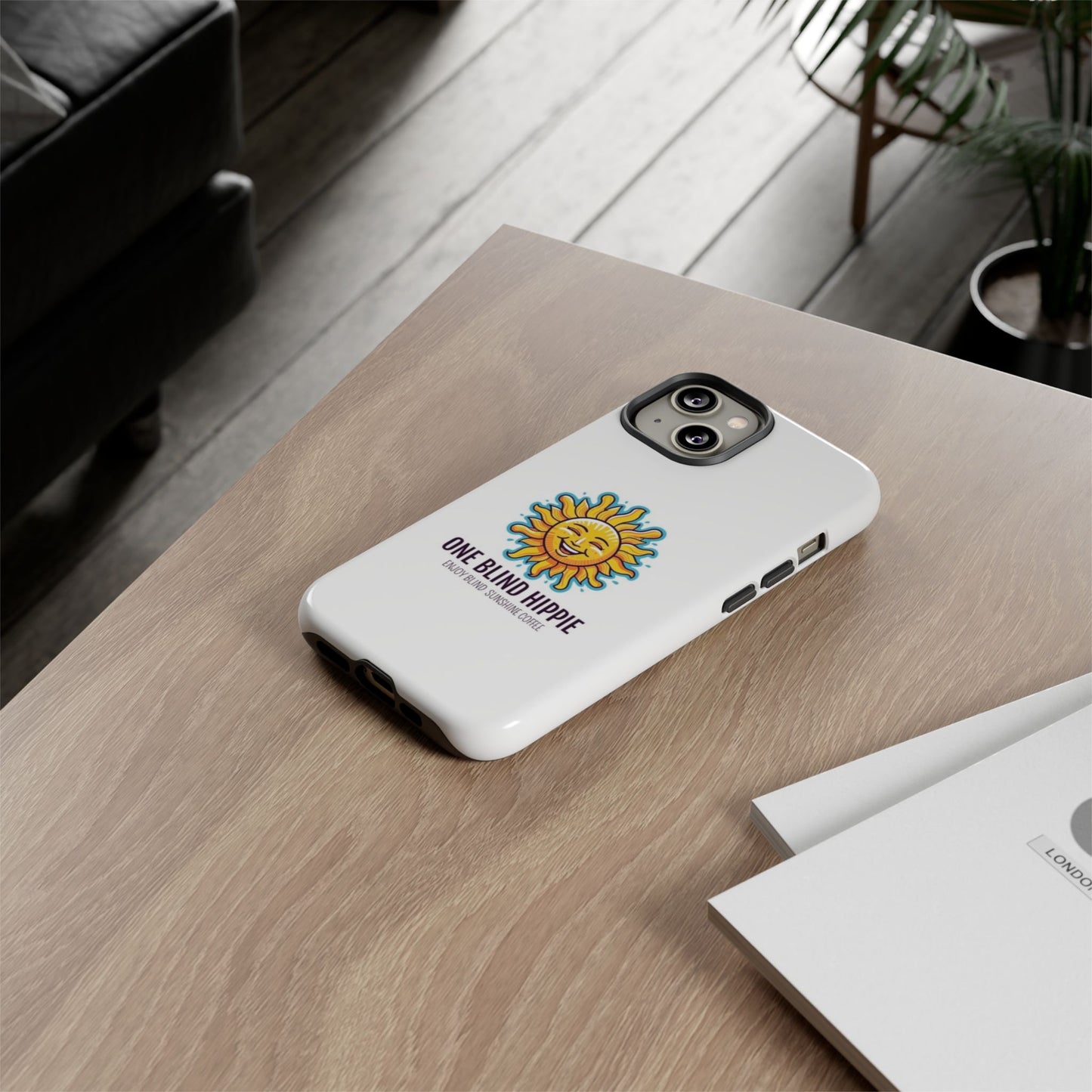 1 Phone Cases - Positive Vibes & Sunshine Hippie Blend Design