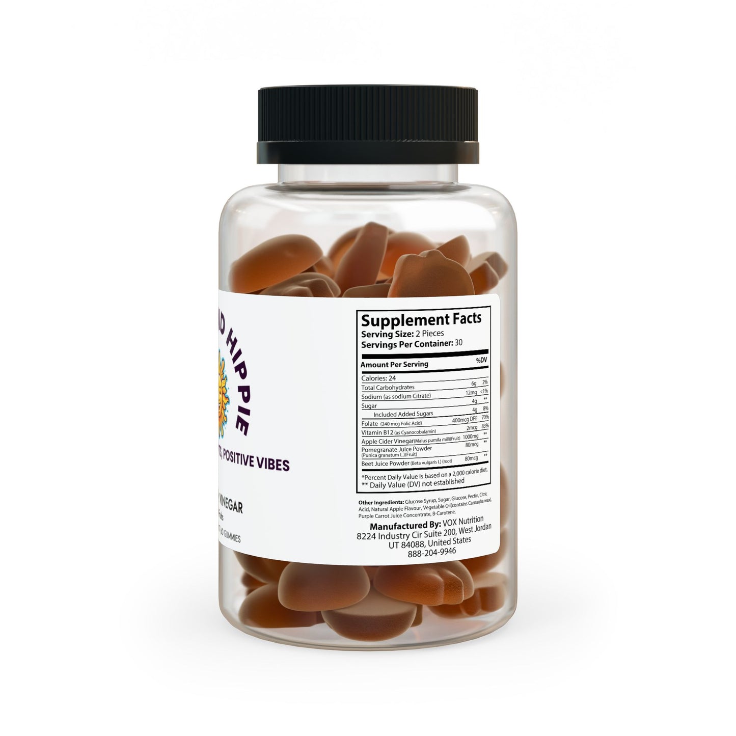 Apple Cider Vinegar Gummies (60 Gummies)