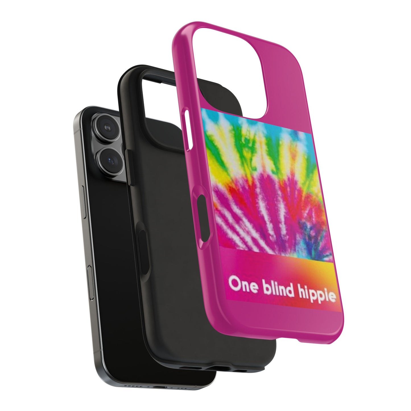 1 Vibrant Tie-Dye Tough Phone Cases | Unique Art for Hippie Spirit, Durable Protection, Gift for Friends, Colorful Accessories, Summer Vibes