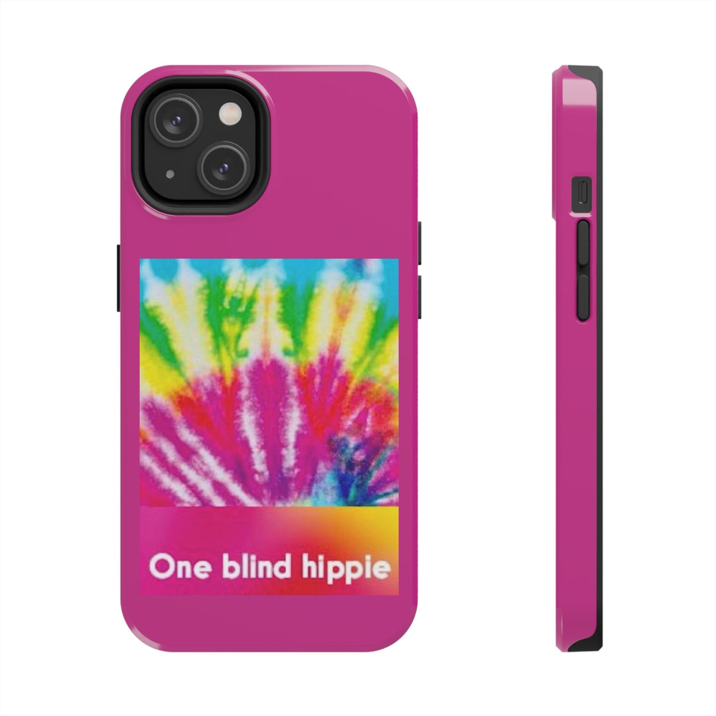 1 Vibrant Tie-Dye Tough Phone Cases | Unique Art for Hippie Spirit, Durable Protection, Gift for Friends, Colorful Accessories, Summer Vibes