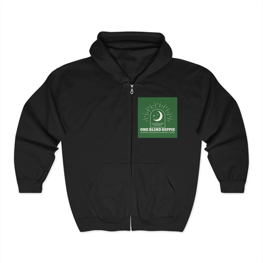 1 Hippie Positive Thoughts Hoodie zip up