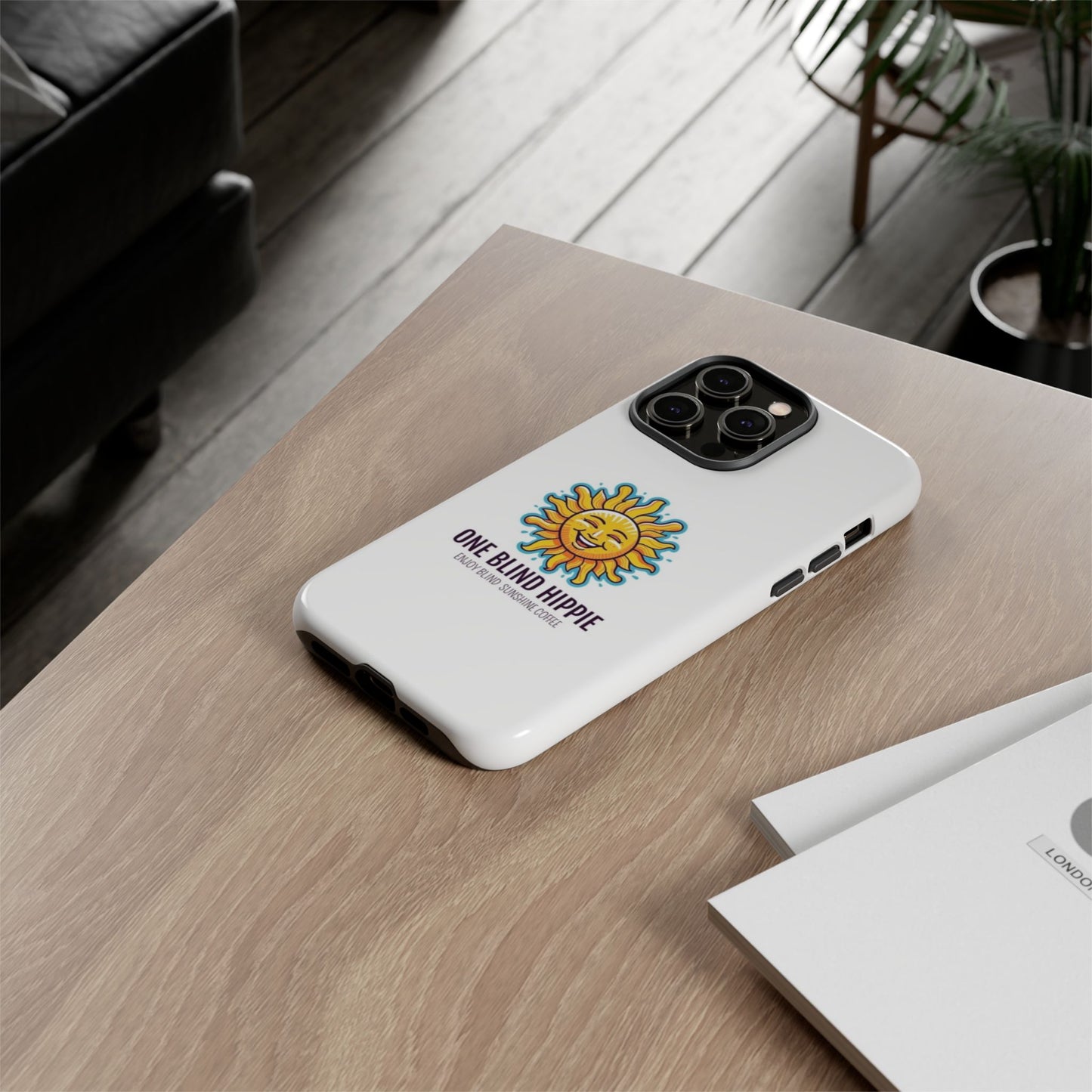 1 Phone Cases - Positive Vibes & Sunshine Hippie Blend Design