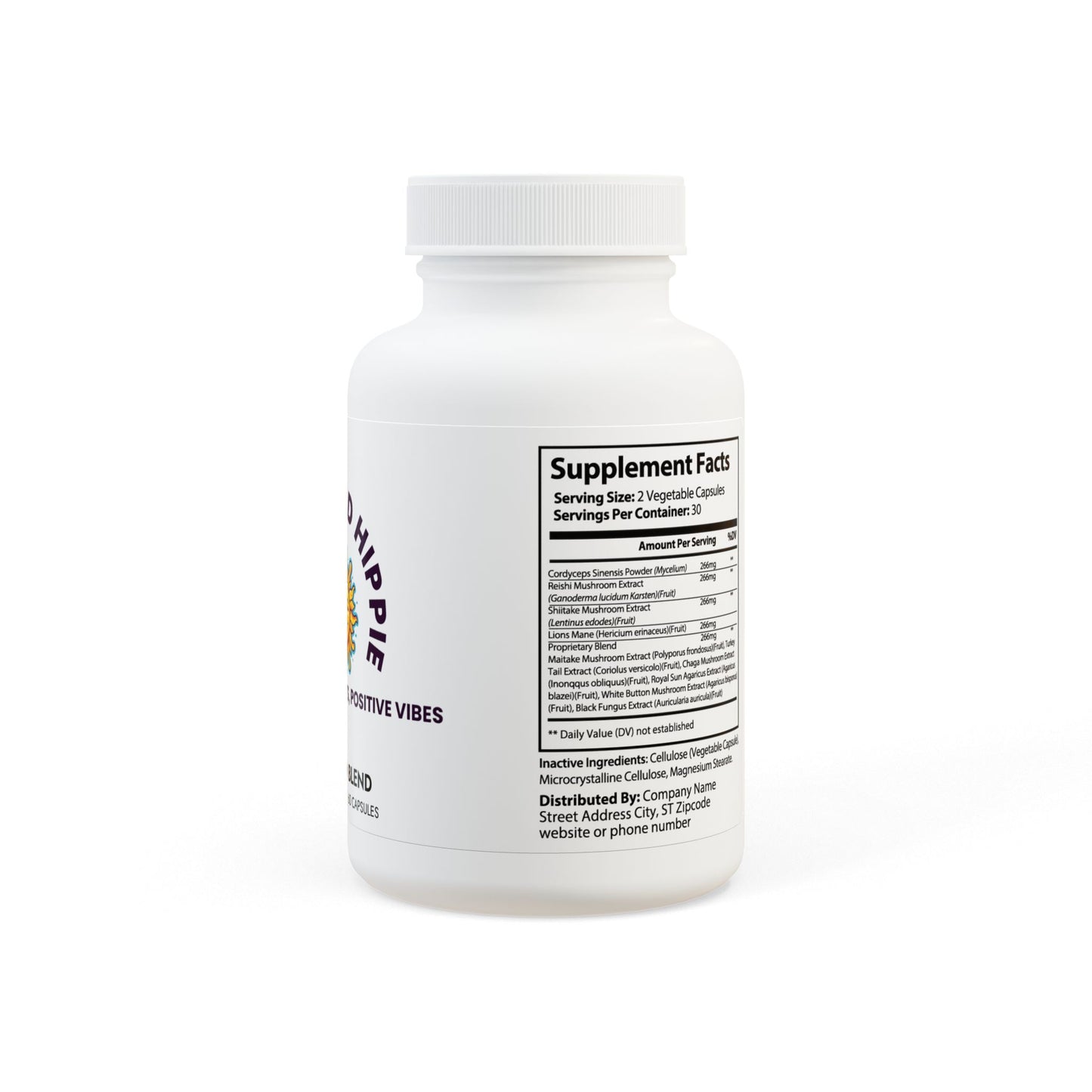 Mushroom Blend Supplement (60 Capsules)